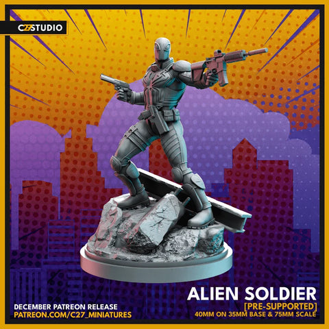 Agent Venom Marvel MCP-compatible resin miniature by C27 Studios - product image 1