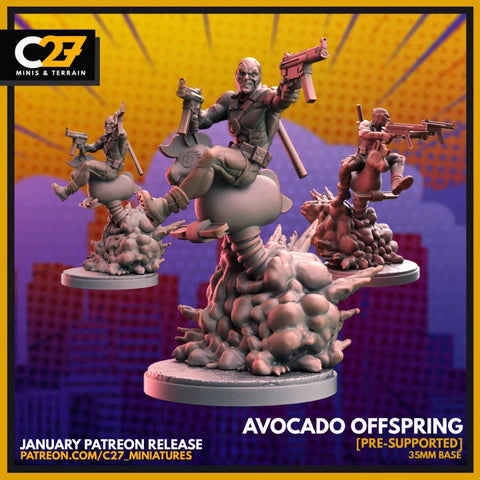 Deadpool Marvel MCP-compatible resin miniature by C27 Studios - product image 1