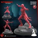 Ghost Thunderbolts Marvel MCP-compatible 40mm resin proxy miniature by Trident Miniatures - product image 1