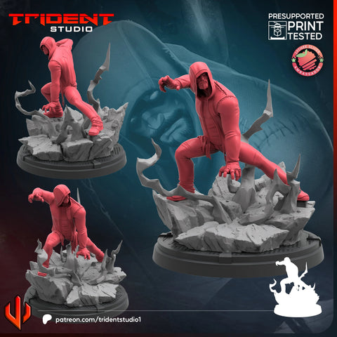 Karnak Marvel MCP-compatible 40mm resin proxy miniature by Trident Miniatures - product image 1