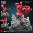 Howard The Duck And Robot Marvel MCP-compatible 40mm resin proxy miniature by Trident Miniatures - product image 1