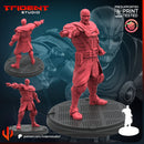 Doom Bot Captain Marvel MCP-compatible 40mm resin proxy miniature by Trident Miniatures - product image 1