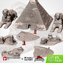 Egypt 3D printed terrain view 1