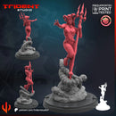 Satana Hellstrom Marvel MCP-compatible 40mm resin proxy miniature by Trident Miniatures - product image 1