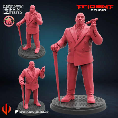 Kingpin - Sculpt D Marvel MCP-compatible 40mm resin proxy miniature by Trident Miniatures - product image 1