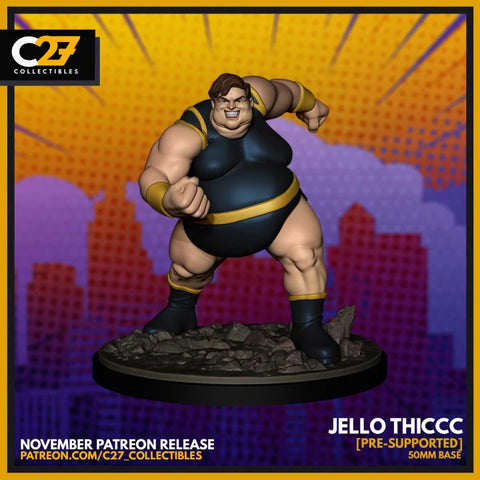 Blob Marvel MCP-compatible resin miniature by C27 Studios - product image 1