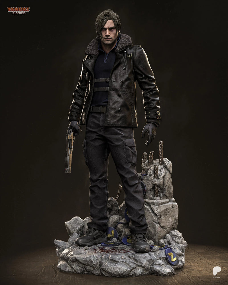 Leon Resin Statue & Bust - Full Size view 1