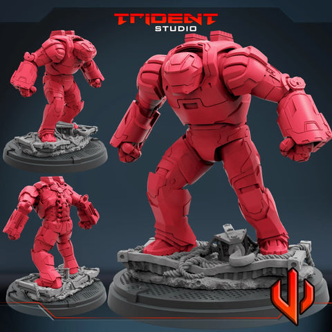 Iron Man MK38 Igor Miniature Marvel MCP-compatible 40mm resin proxy miniature by Trident Miniatures - product image 1