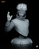 Satoru Gojo Resin Statue & Bust - Bust view 1