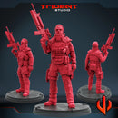 Punisher War Zone - Sculpt B Marvel MCP-compatible 40mm resin proxy miniature by Trident Miniatures - product image 1