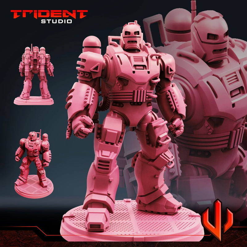 HYDRA Stomper Marvel MCP-compatible 40mm resin proxy miniature by Trident Miniatures - product image 1