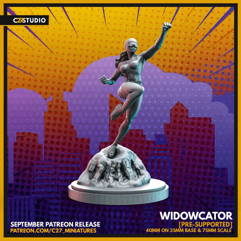 Vindicator Marvel MCP-compatible resin miniature by C27 Studios - product image 1