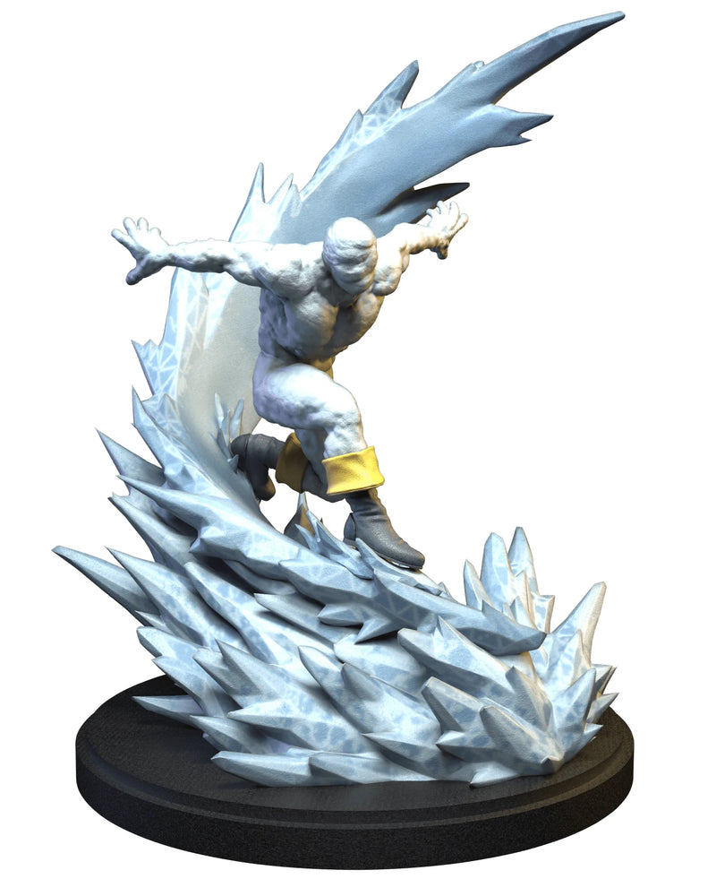 Classic Iceman Marvel MCP-compatible resin miniature by C27 Studios - product image 1