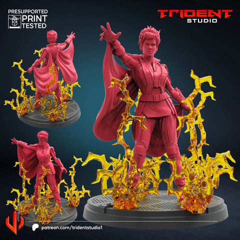 Storm X-Men Days Of Future Past Marvel MCP-compatible 40mm resin proxy miniature by Trident Miniatures - product image 1
