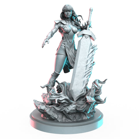 Magik (Apr 2023 Sculpt) Marvel MCP-compatible resin miniature by C27 Studios - product image 1