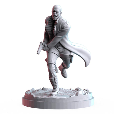 Nick Fury Jr. Marvel MCP-compatible resin miniature by C27 Studios - product image 1