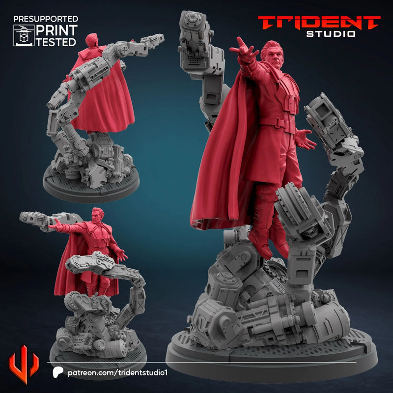 Magneto X-Men Days Of Future Past Marvel MCP-compatible 40mm resin proxy miniature by Trident Miniatures - product image 1