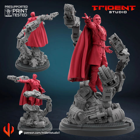 Magneto X-Men Days Of Future Past Marvel MCP-compatible 40mm resin proxy miniature by Trident Miniatures - product image 1