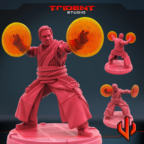 Wong Marvel MCP-compatible 40mm resin proxy miniature by Trident Miniatures - product image 1