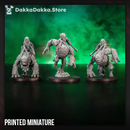 Mar-Duk Tribe Riders Squad (x3) - DakkaDakka Resin Miniature Squad - image 1