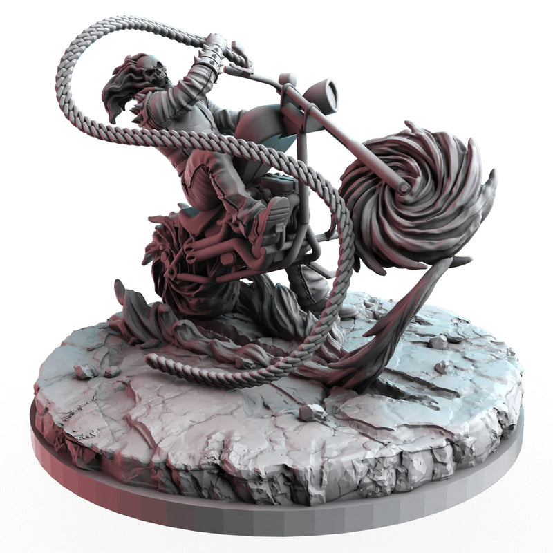 Ghost Rider Marvel MCP-compatible resin miniature by C27 Studios - product image 1