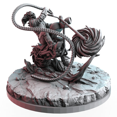 Ghost Rider Marvel MCP-compatible resin miniature by C27 Studios - product image 1