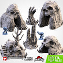 Cursed Ground 3D printed terrain view 1