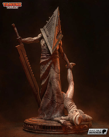 Pyramid Head Resin Statue & Bust - Full Size view 1