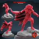Classic Black Panther Marvel MCP-compatible 40mm resin proxy miniature by Trident Miniatures - product image 1