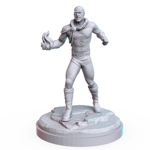 Baron Strucker Marvel MCP-compatible resin miniature by C27 Studios - product image 1