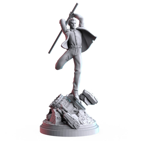 Gambit (White Suit) Marvel MCP-compatible resin miniature by C27 Studios - product image 1