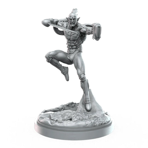 Raza Longknife Marvel MCP-compatible resin miniature by C27 Studios - product image 1