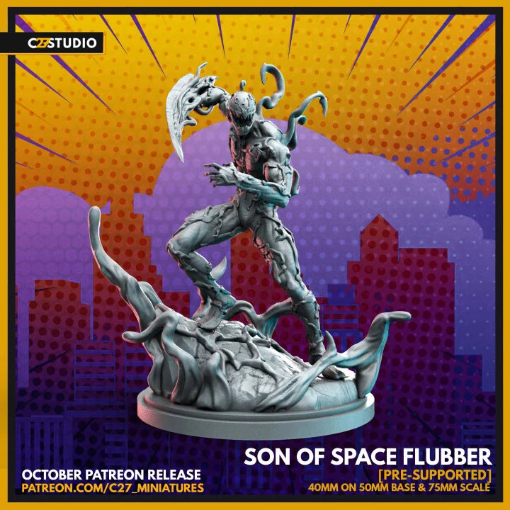Carnage Marvel MCP-compatible resin miniature by C27 Studios - product image 1