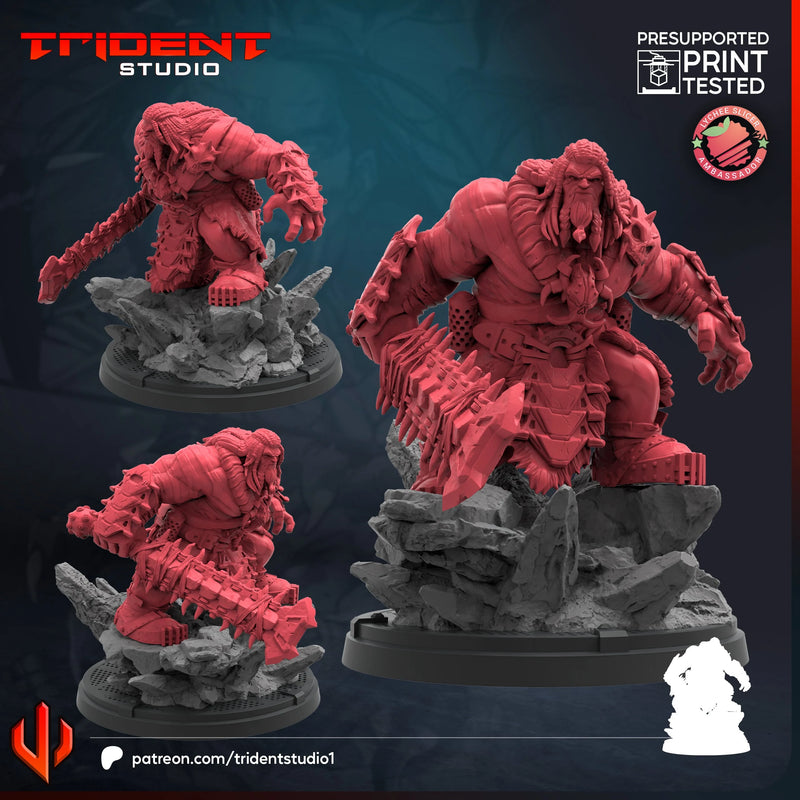 Skaar Marvel MCP-compatible 40mm resin proxy miniature by Trident Miniatures - product image 1
