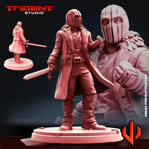Baron Zemo 2021 - Sculpt A Marvel MCP-compatible 40mm resin proxy miniature by Trident Miniatures - product image 1