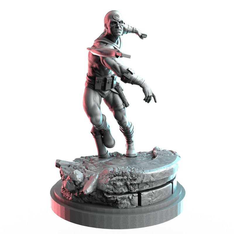 Bullseye Marvel MCP-compatible resin miniature by C27 Studios - product image 1