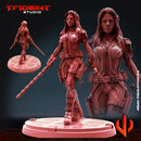 Black Widow 2021 - Sculpt B Marvel MCP-compatible 40mm resin proxy miniature by Trident Miniatures - product image 1