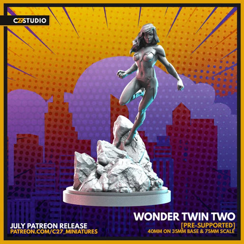 Aurora Marvel MCP-compatible resin miniature by C27 Studios - product image 1