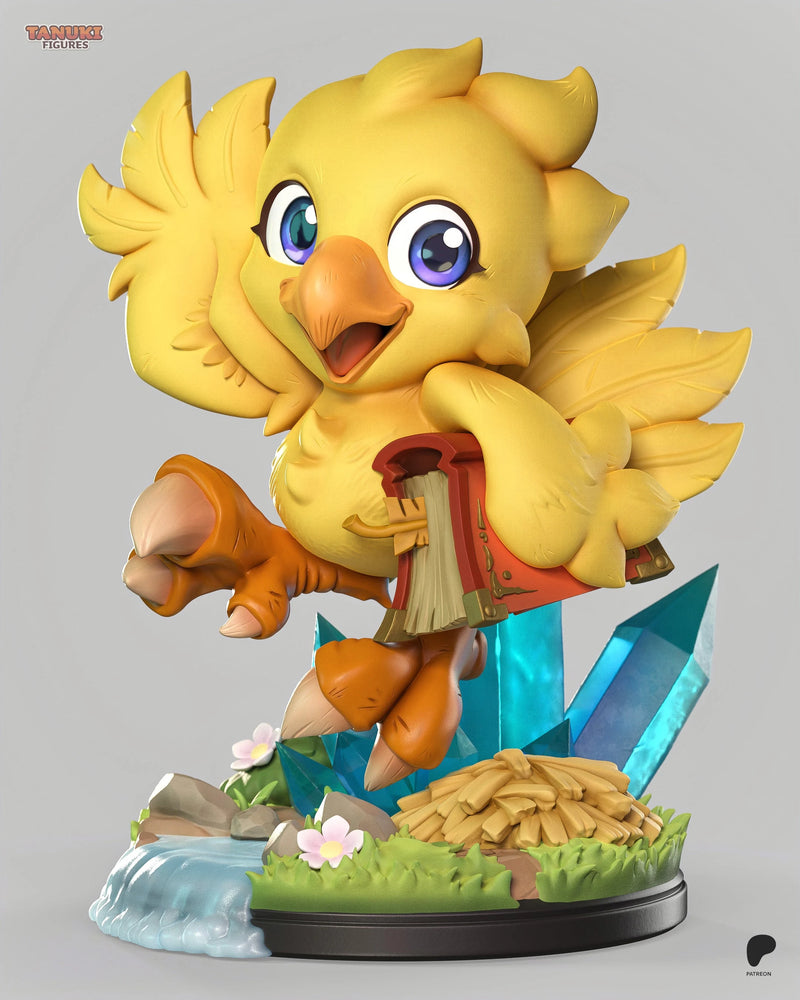 Chocobo Chibi Resin Figure - Chibi view 1