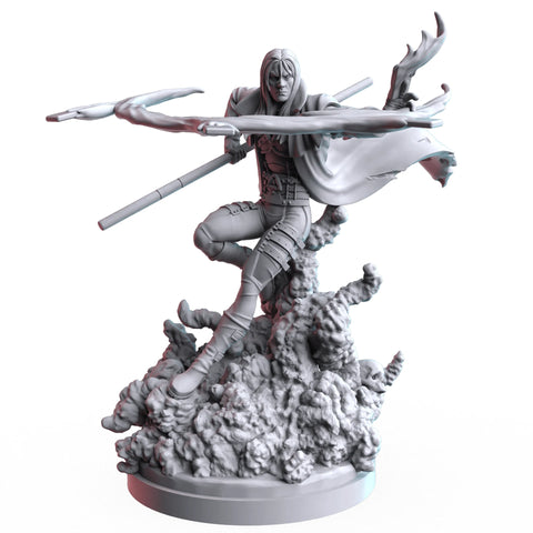 Gambit Horsemen of Apocalypse Marvel MCP-compatible resin miniature by C27 Studios - product image 1