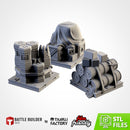Supplies Pack 3D printed terrain view 1