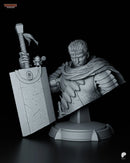 Guts Resin Statue & Bust - Bust view 1