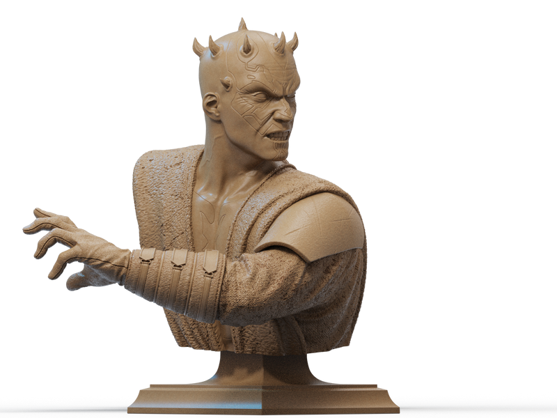 Darth Maul Resin Bust - view 3