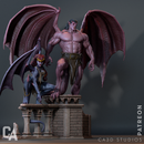 Demona and Goliath Resin Statue - view 3