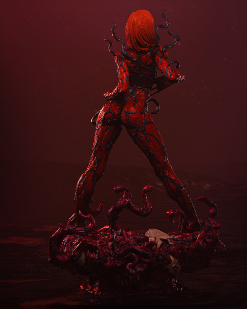 Carnage Mary Jane Resin Statue - view 4