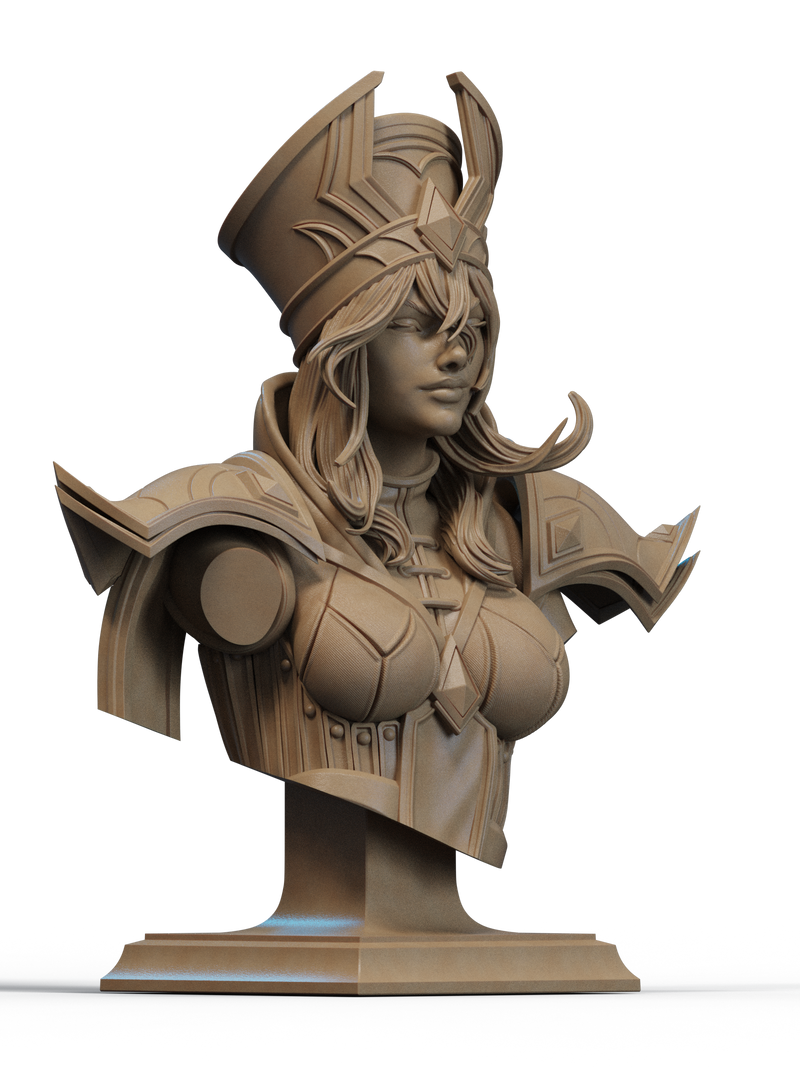 Sally Whitemane Resin Bust - view 2