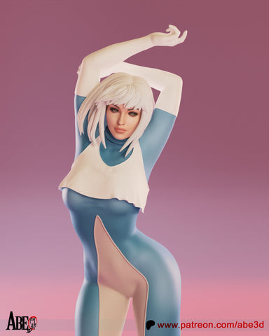 Ice Resin Statue - view 1