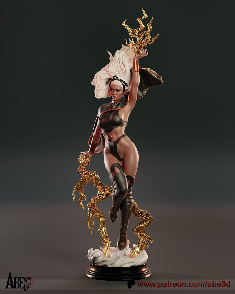Storm Resin Statue - view 2