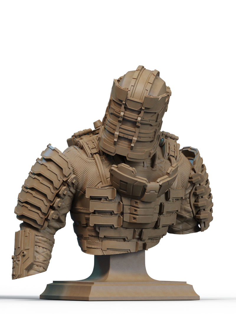 Isaac Clarke Resin Bust - view 1