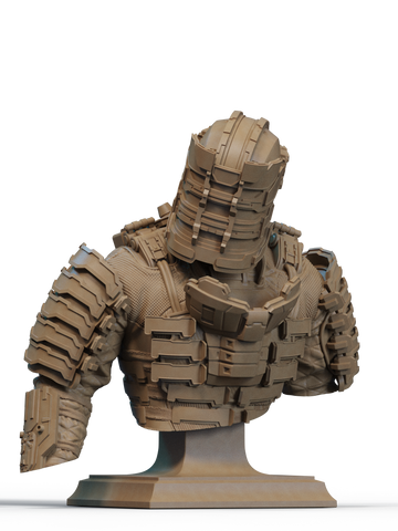 Isaac Clarke Resin Bust - view 1